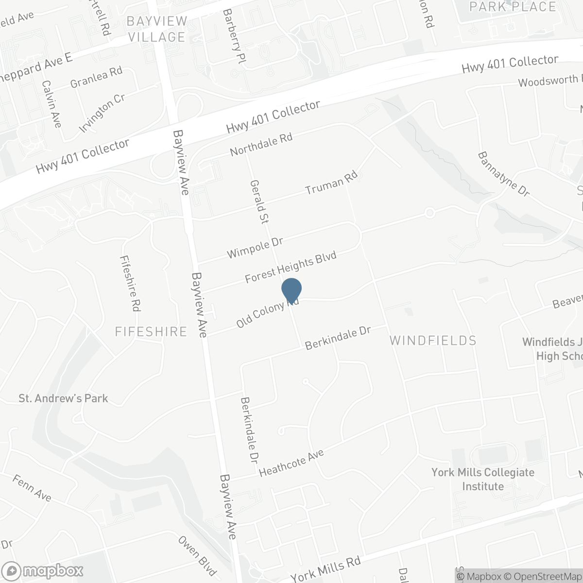 40 OLD COLONY ROAD, Toronto, Ontario M2L 2K1